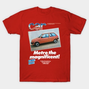 AUSTIN MINI METRO - magazine cover T-Shirt